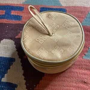 Givenchy Gold and Cream Quilted Bag